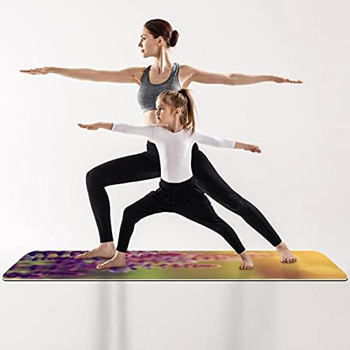 Podloga za jogu ekološka neklizajuća podloga za fitnes vježbe za Pilates i vježbe na podu
