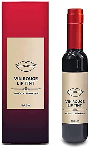 Gokame 6 boja / Set Wine lip Tint-Wine ruž za usne mat dugotrajni vodootporni set lip Tint Set Lip Gloss lip Stain, vodootporni hidratantni i Neprianjajući kup za usne Gloss Wine ruževi