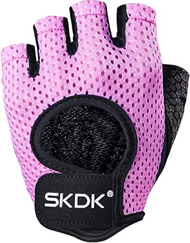 SKDK razradite rukavice fitnes rukavice sa Zapešćenim pojasom, dlanom od pjenastog jastučića koji apsorbira