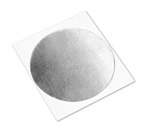 3M 438 srebrna visoka temperatura / akrilna traka za ljepljivu foliju, krugovi promjera 0,875