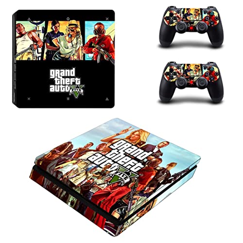 Za PS4 Normal - Igra Grand GTA Theft i auto PS4 ili PS5 naljepnica za kožu za PlayStation 4 ili 5 konzola