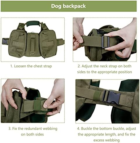 Studyset torba za sedlo za pse za kućne ljubimce sa džepovima sa strane, perivi prozračni ruksak na otvorenom