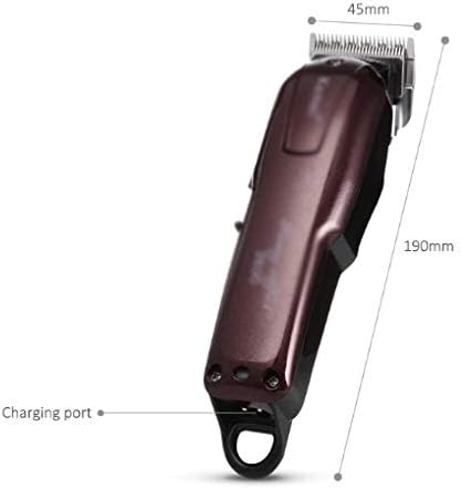 Xjjzs karbonska čelična glava električni brijač profesionalni trimer za šišanje kose moćan alat za šišanje