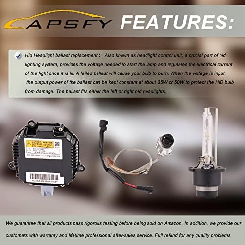 APSFY-zamjena 28474-89904 28474-8991A，Xenon HID upravljačka jedinica balasta farova W/D2S sijalica i modul
