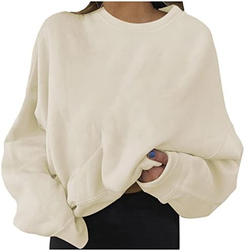 Džemper za vrat Nokmopo za žene ženski povremeni modni božićni ispisani pulover s dugim rukavima