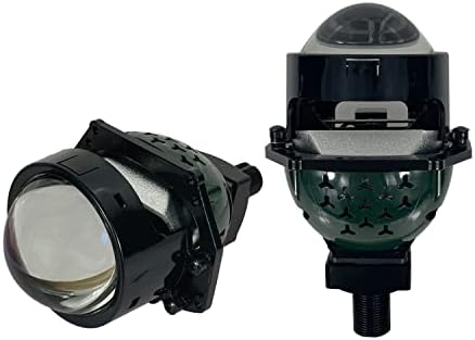 Gzminjie 3.0 inčni bi-LED projektor objektiv, komplet za Retrofit farova automobila sa dugim kratkim svetlom-140w