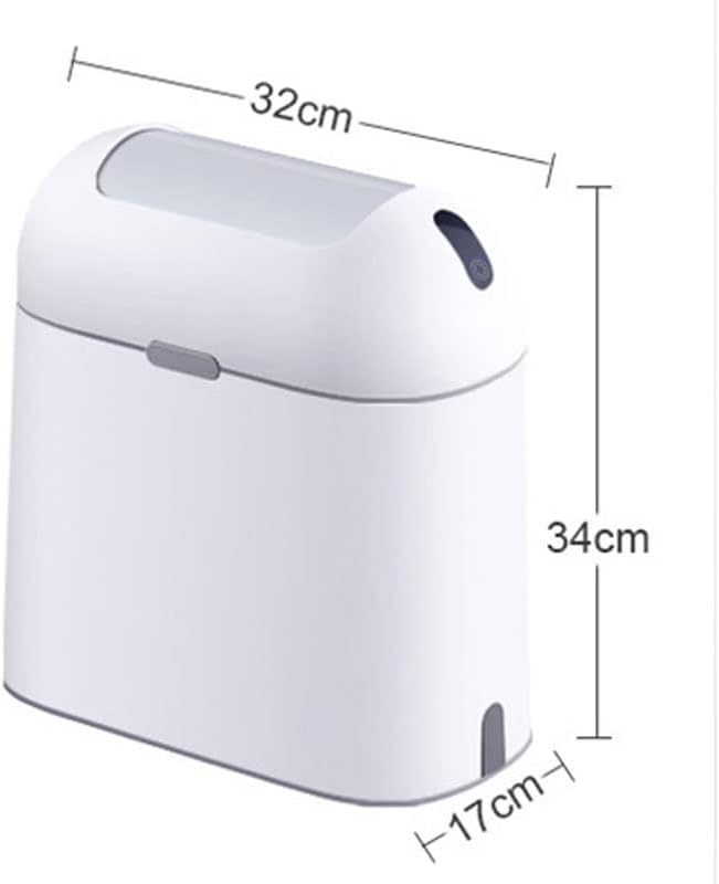 N / pametna kanta za smeće za kupatilo automatska električna indukciona kanta za smeće sa poklopcem senzorske