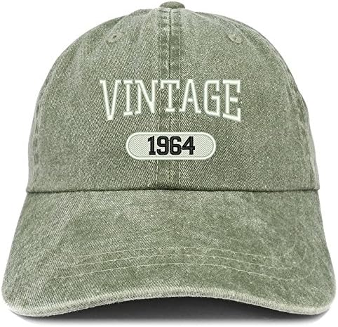 Trendy prodavnica odjeće Vintage 1964 vezeni 59. rođendan meka kruna oprana pamučna kapa