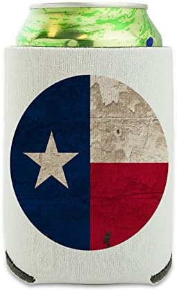 Rustikalni texas državni zastava u nevolji USA Can Can Cour - pijan rukav zagrljaj za hugger Izulator -