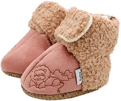 Baby Shoes Toddler Čizme Meke Donje Cipele Za Malu Djecu Plus Baršunaste Guste Neklizajuće Velike Pamučne Cipele Papuče Za Malu Djevojčicu