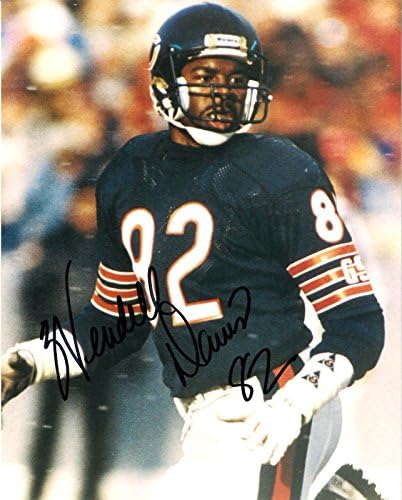 Wendell Davis Chicago Bears potpisali su autogramirani 8x10 fotografija w / coa