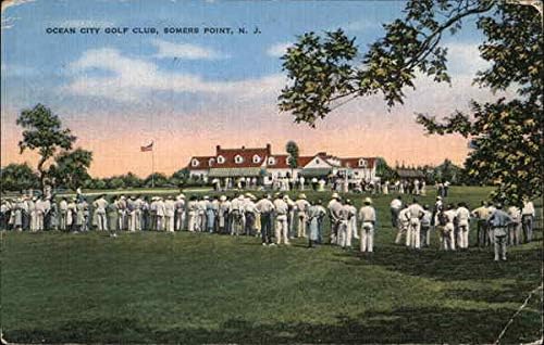 Ocean City Golf Club Somers Point, New Jersey NJ originalna antička razglednica