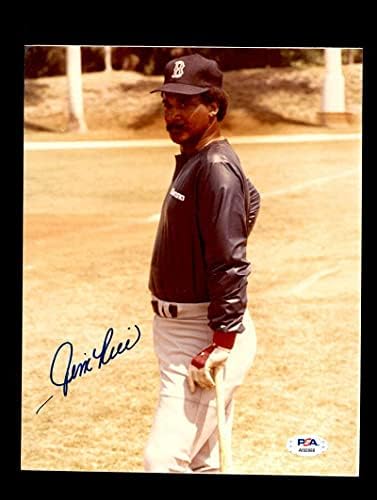 Jim Rice PSA DNA COA potpisao / la 8x10 originalni fotoagragram fotografija - autogramirane MLB fotografije