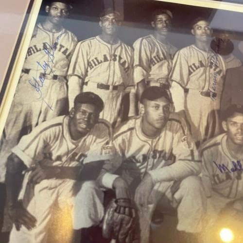 1944. Philadelphia Stars Negro ligaška ekipa potpisao je velika 18x24 photo JSA COA - AUTOGREM MLB Photos