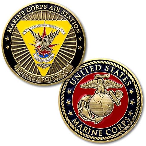 U.S. Marine Corps Air Station Cherry Point NC Challenge Coin