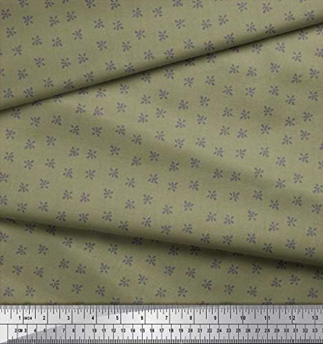 Soimoi pamučna Jersey tkanina ostavlja Shirting štampane zanatske tkanine u dvorištu širine 58 inča