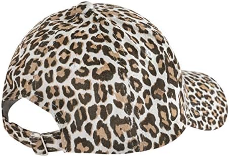 Ležerna Bejzbol Kapa - Velur Sa Štitnikom Od Sunca, Karirani, Leopard Šešir Sa Životinjskim Printom Podesiv