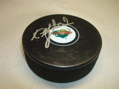 Kurtis Gabriel potpisao Minnesota Wild Hockey Pak Autographed 1D-Autographed NHL Paks