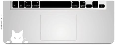 Ljubazni trgovina MacBook Air / Pro 11/13 inčni MacBook naljepnica Mačka Crna mačka TrackPad Uskoro bijela