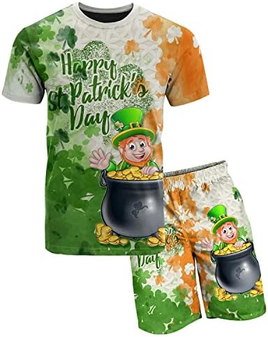 Akics Moderan ženski grafički grafički ispis i kratke hlače Postavite trenerke 2 komada odjeća - Irska Celtic