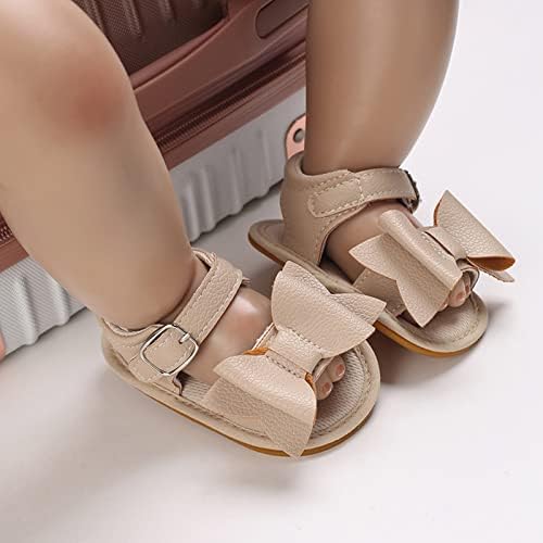 Proljeće i ljeto dječje dječje cipele za dječake i djevojčice sandale jednobojne kopče za luk sa otvorenim