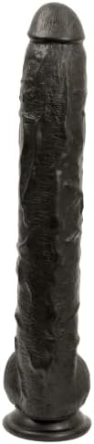 Doc Johnson Dick Rambone 17-inčni igračka za odrasle sa usisnim čašicom - crna