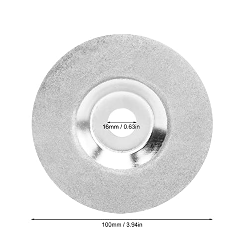 5pcs mljeveni disk Dijamantni kotač 4in Diamond brusni disk za površinski ukras za poliranje Deburrino Površinska