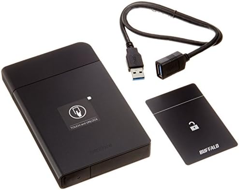 ー的 Buffalo SSD-pzn240u3-BK IC kartica otključana Mil-Spec otporno na udarce tijelo otporno na kišu otporno na prašinu prijenosni SSD 240GB crni