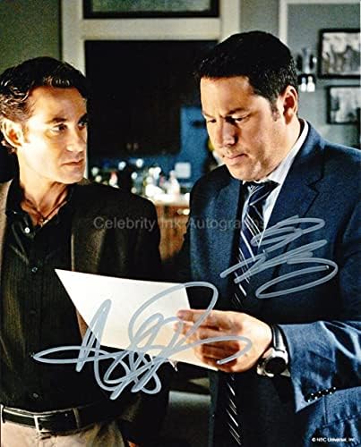 ADRIAN PASDAR i GREG GRUNBERG kao Nathan Petrelli i Matt Parkman 8 x10 originalni autogrami