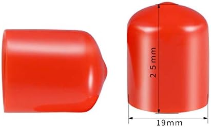 Navoj za zaštitu navoja PVC gumena Okrugla cijev za vijke poklopac poklopca ekološki prihvatljiv crveni