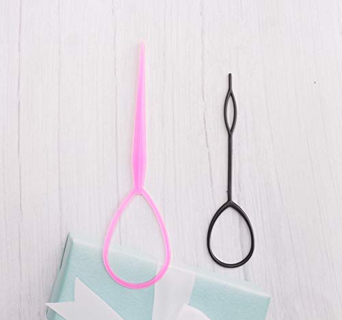 Sowaka 6 kom Topsy Hair Tail Alati plastični šareni Dodaci za pletenice za kosu rep Maker francuski Komplet