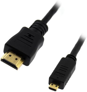 EMAXLAND 5 stopa premium pozlaćenog pozlaćenog mikro HDMI muško za HDMI muški kabel