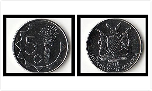 Afrički novi Namibia 5 bodova Coin 2015 izdanje counk Coin Collect Collect
