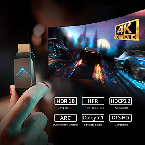 VIVIFY ARQUUS W73 Prvi svjetski optički HDMI 2.0 konzola Gaming RGB svjetlo 4K kabl 9ft DPL HDMI certificiran