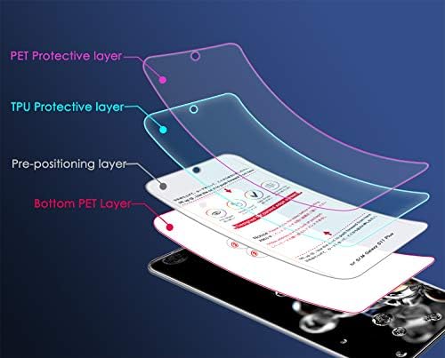 Orzero kompatibilan za Samsung Galaxy S20 Ultra Meki TPU zaštitnik ekrana , vrhunski kvalitet od ruba do
