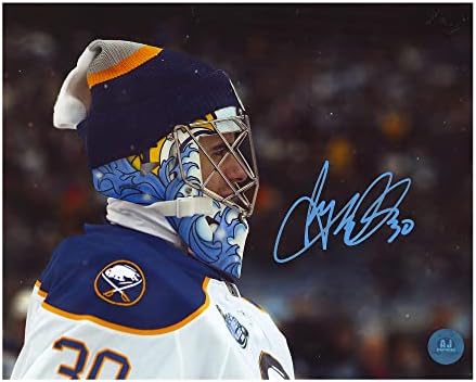 Ryan Miller Buffalo Sabrs potpisao je zimsku klasiku 8x10 fotografija - autogramirane NHL fotografije