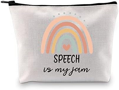 Xyanfa govor je moj džem logopedska torba za šminkanje govor jezik Patolog pokloni govor učitelj Hvala ti
