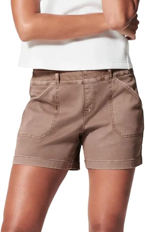 Atletske kratke hlače za žene Stretch Twill Fashion Svestrane kratke hlače sa džepom Plus Veličina Ležerne