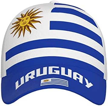 DABOYOZHZH urugvajska Zastava Urugvajci Cool bejzbol kapa 3D full Print Unisex podesivi šešir za odrasle
