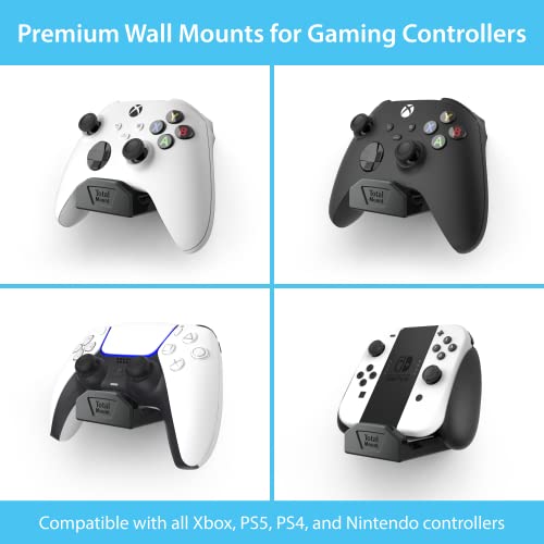 Zidni stalci TotalMount Controller sa neklizajućim jastučićima i uklonjivim ljepilom za Xbox, PS5, PS4 i