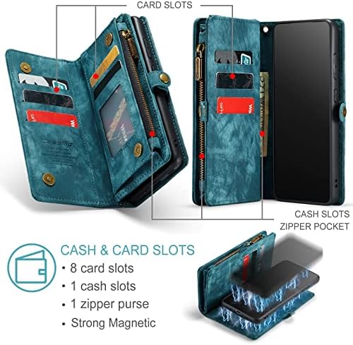 Futrola za pametne telefone futrola za novčanik Samsung Galaxy S20 Plus, 2 u 1 odvojiva Premium kožna torbica