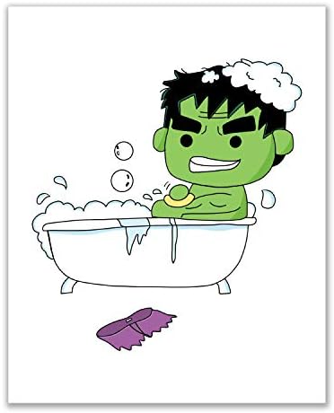 Fotografije kupatila Hulk-Set od 3 otiska postera