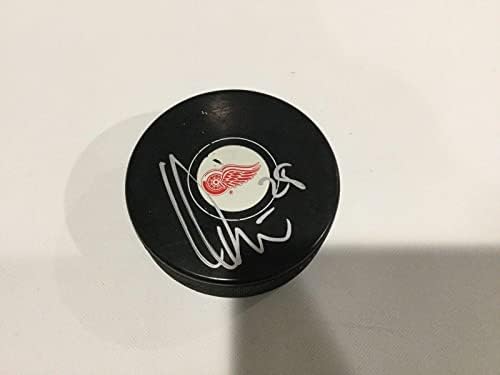 Gustav Lindstrom potpisao autogramom Detroit Red Wings Hockey Pak A-autogramom NHL Pak