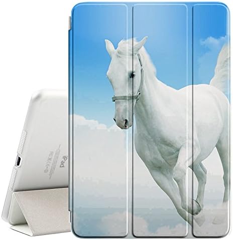 STPLUS bijeli konjsko životinjski pametni poklopac sa stražnjim kućicom + automatsko spavanje / Funkcija