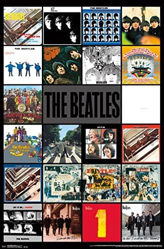 The Beatles Albums Poster
