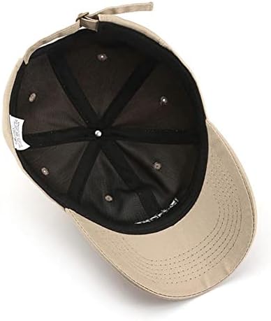 Weimay Fashion Jednostavno vez pamučni pamučni pamučni kapa za bejzbol unisex all-match plima šešir