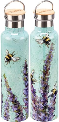 Primitivi kathy pčela i lavande 25-unce izolirane boce od nehrđajućeg čelika