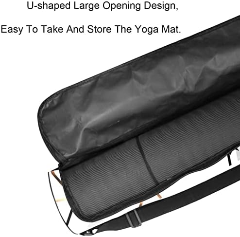 Geometrija torba za nošenje prostirke za jogu sa naramenicom torba za jogu torba za teretanu torba za plažu