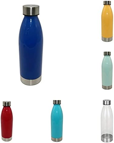 Mainstays plastična boca od 22 unce sa poklopcem i bazom od nehrđajućeg čelika