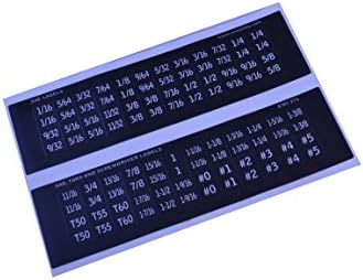 Mltools 1/2 inčni 15 komada Crni Dura Pro Twist Lock utičnica Organizator sa 96 ličnim naljepnicama - izrađenim